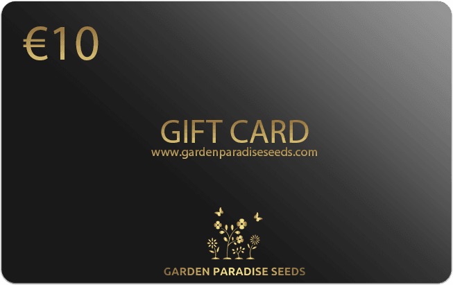 Gift Card Garden Paradise Seeds.
